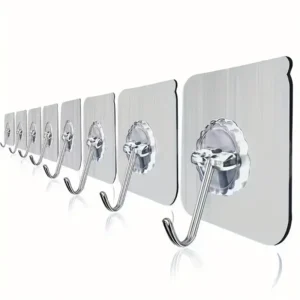 24 stuks zware zelfklevende wandhaken - multifunctioneel - 5,5 cm x 5,5 cm